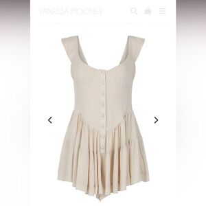 Vanessa Mooney the Elisabeth Romper dress